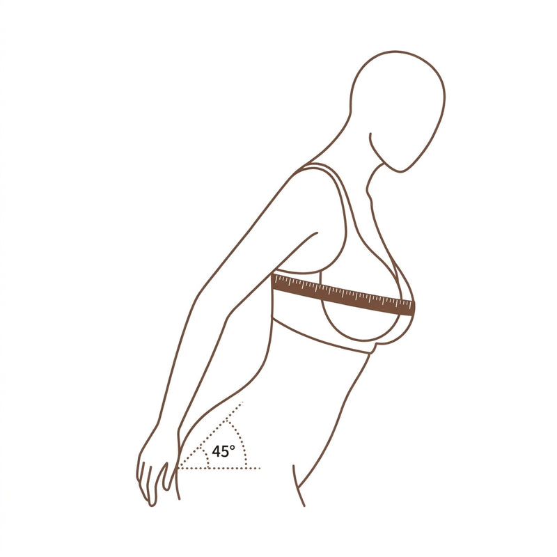 Illustration for measuring bust
