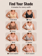 LiftEase Jelly Bra — Wireless Lift & Full-Coverage Support