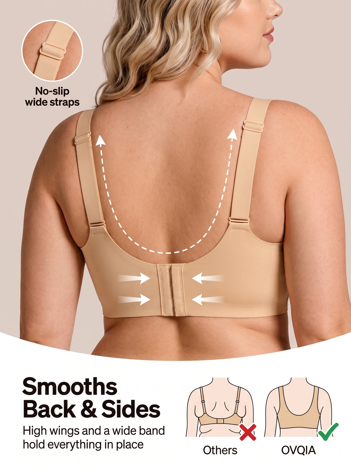 LiftEase Jelly Bra — Wireless Lift & Full-Coverage Support